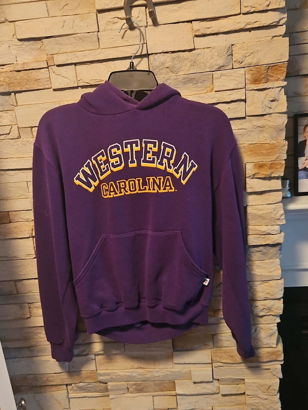 Russell Athletics Purple Western Carolina Pullover Hoodie - with hood